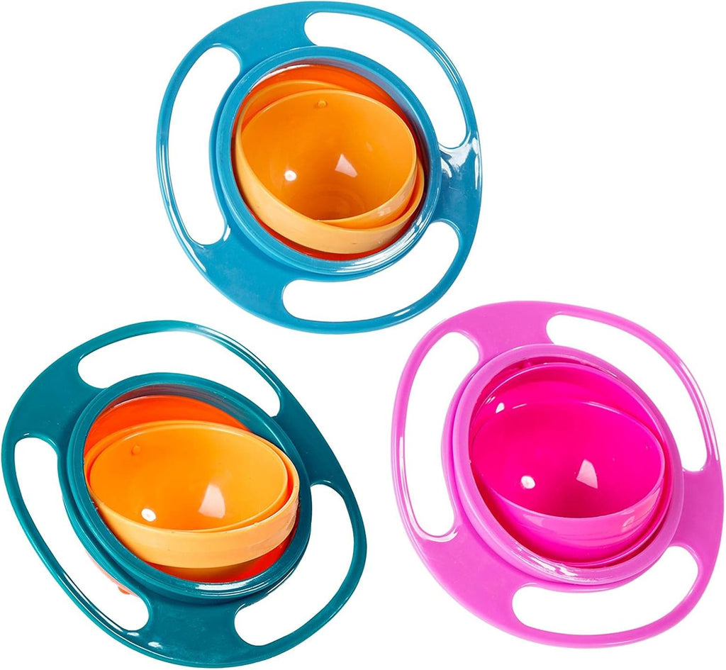 Platão Antiderrame 360° | Platão Giratório Antiderrames Para Niños