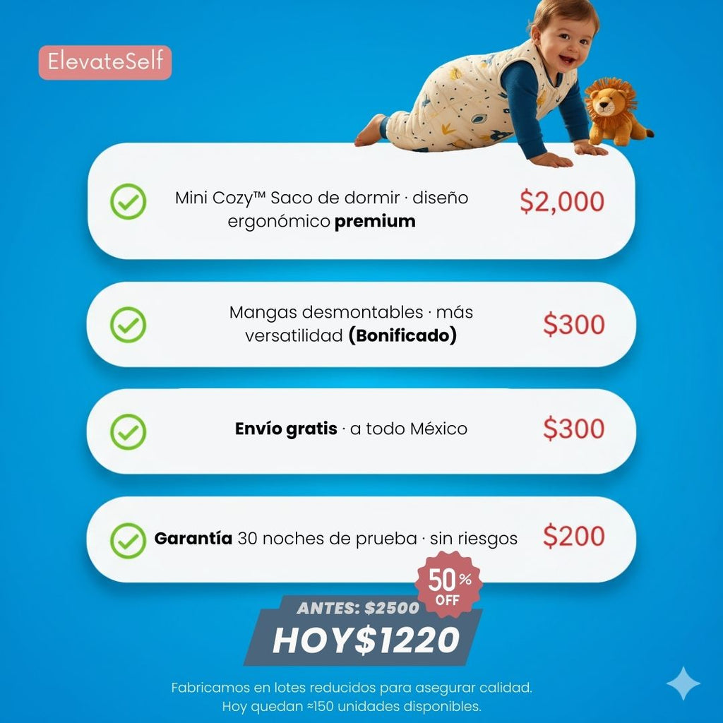 Mini Saco-cama Cozy™ Split