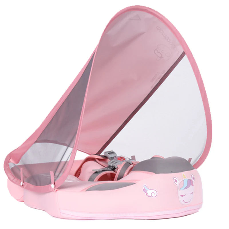 Flotador MamboBaby con cola y protección UPF 50+ (3 meses a 3 años) 