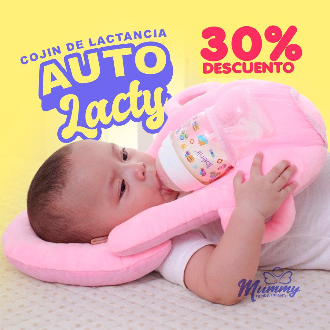 COJIN AUTO-LACTY 🍼 | Almohada de lactancia para bebé