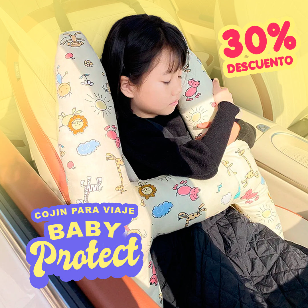 COJIN BEBE-PROTECT 🚘 | Cojín ideal para viajar.