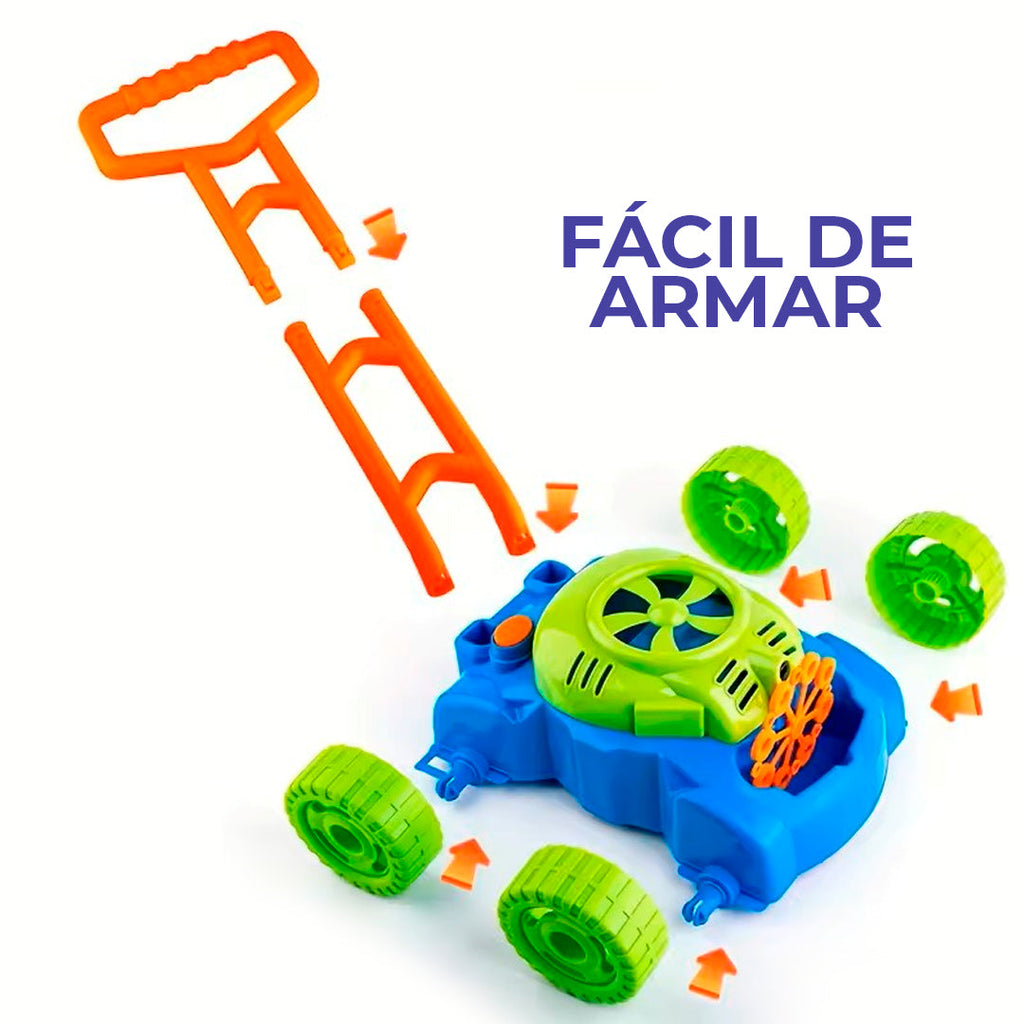 Bubble Car 🫧| Andadera Caminador Lanzador De Burbujas