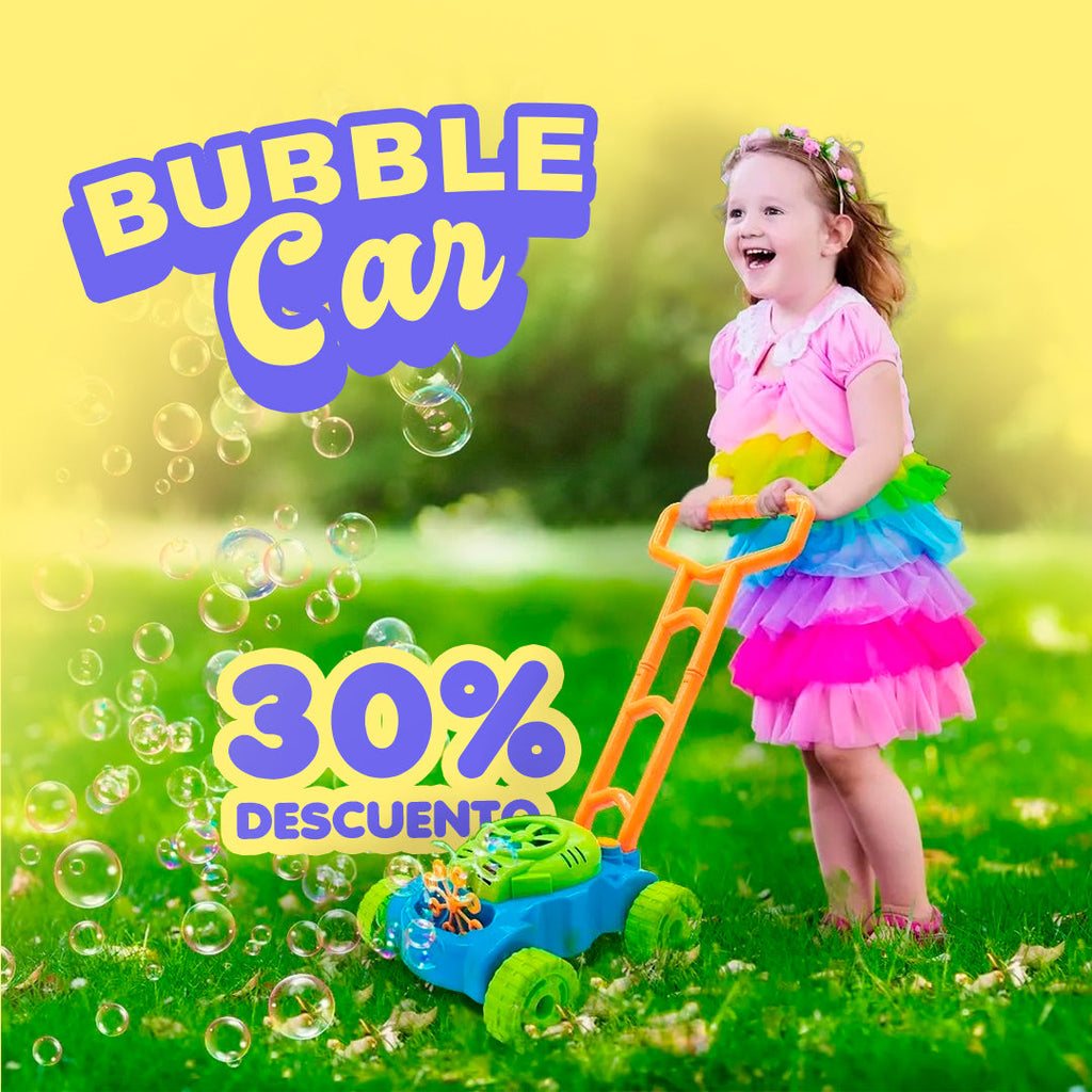 Bubble Car 🫧| Andadera Caminador Lanzador De Burbujas