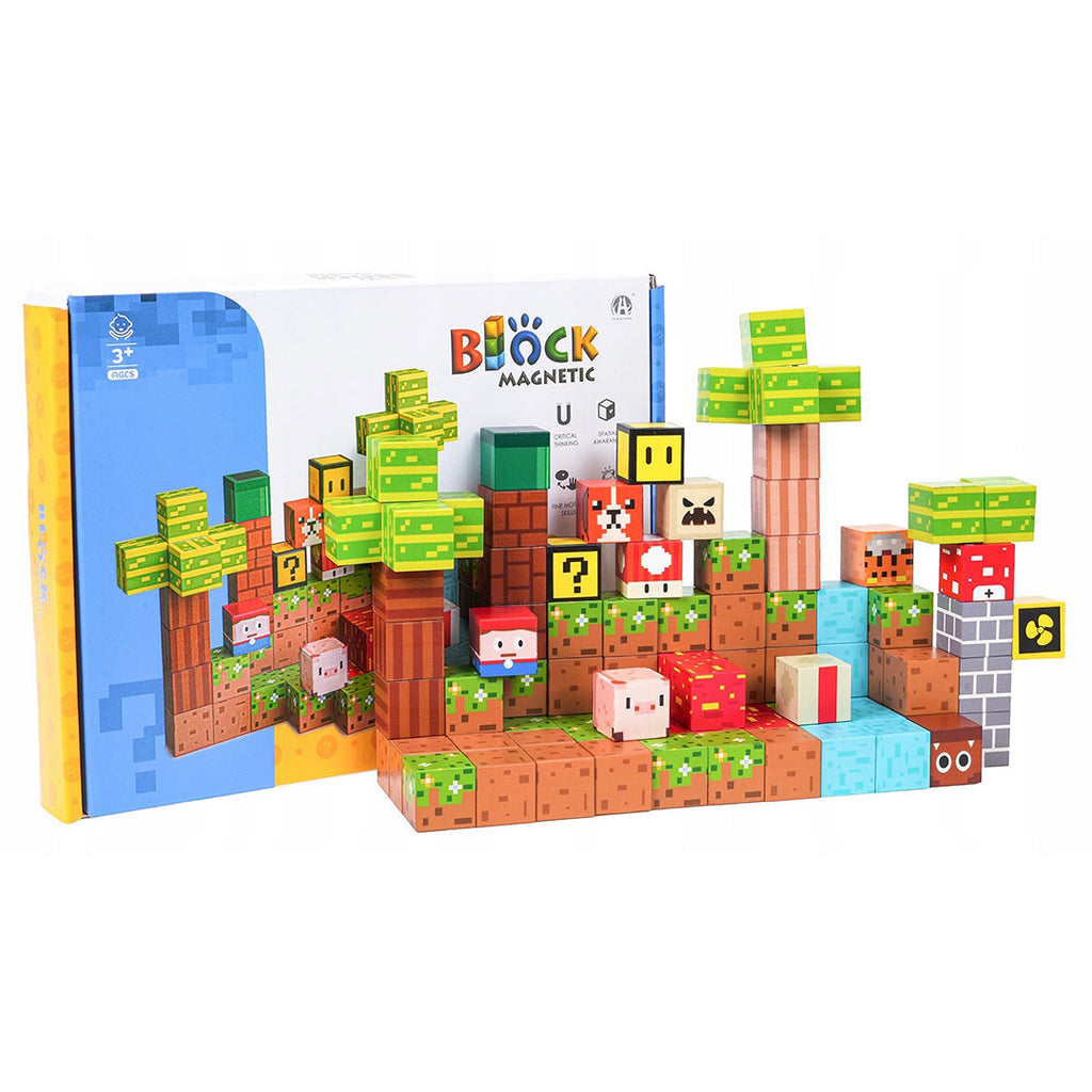 CUBO-KRAFT 🧲 | Conjunto Cubos Magnéticos 75 Peças