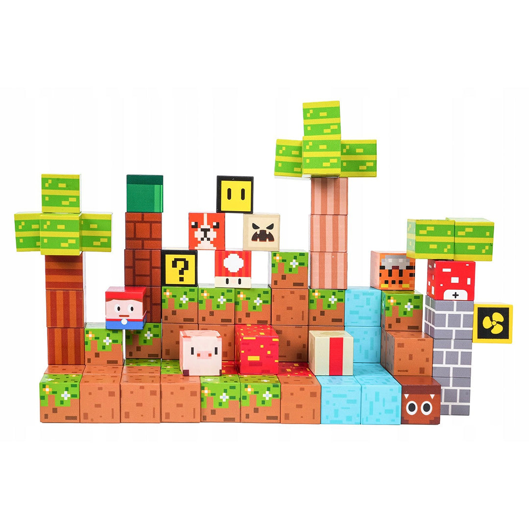 CUBO-KRAFT 🧲 | Conjunto Cubos Magnéticos 75 Peças