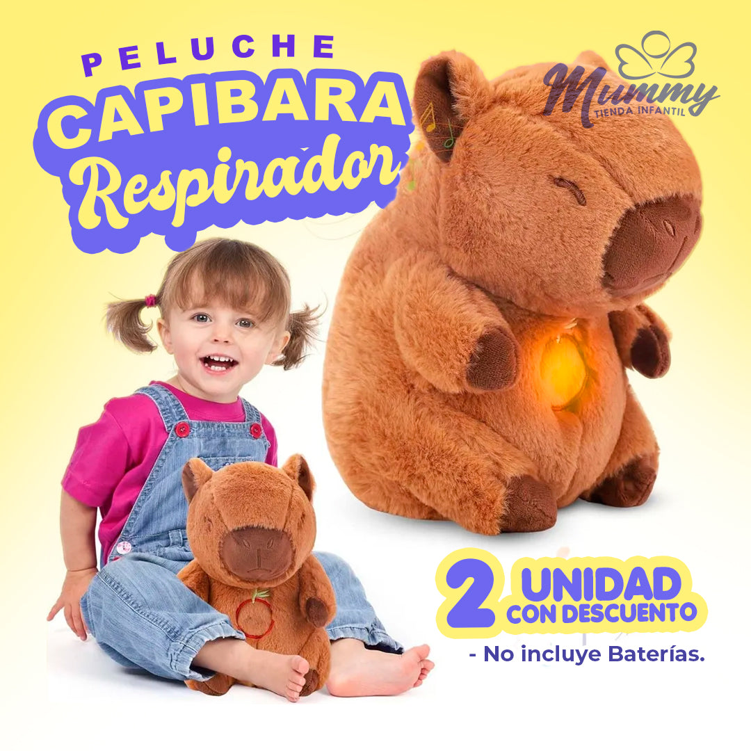PELUCHE CAPIBARA 🐻 | Respira e Emite Sonidos 🔻🔴2 X $169.900🔴🔺