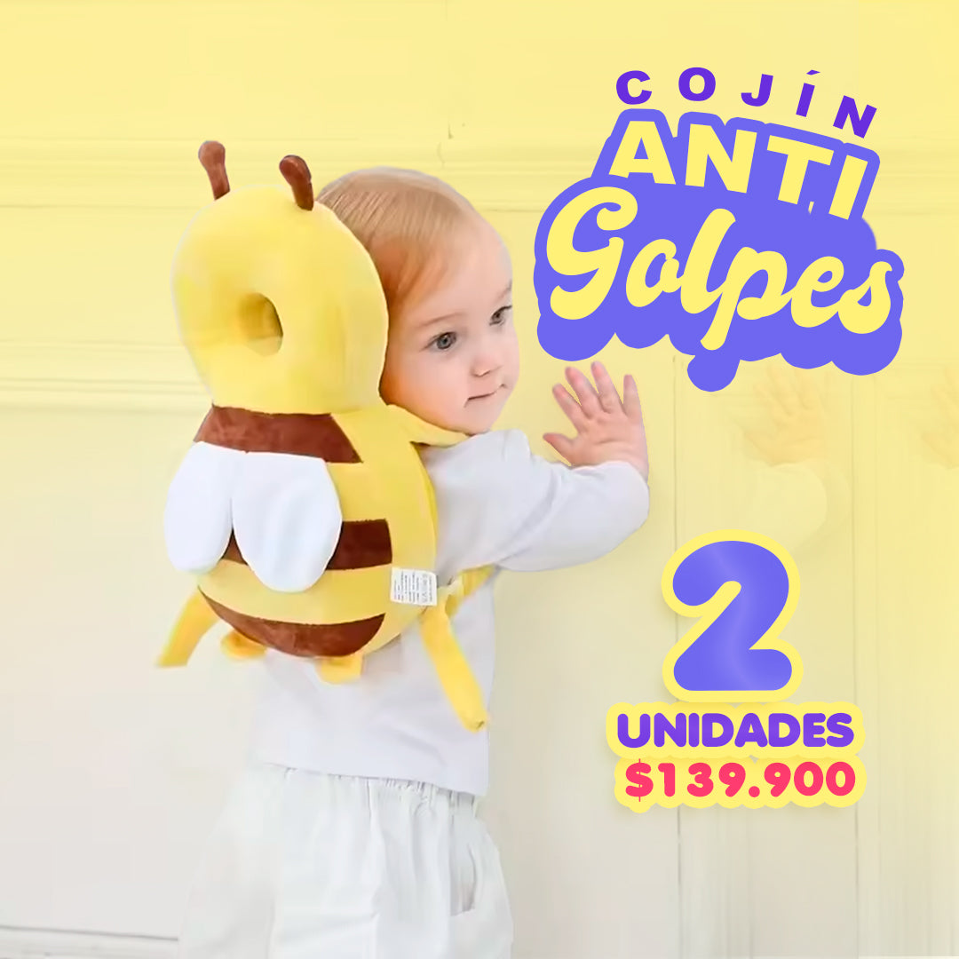 Cojín antiestafa | Protector de cabeza y espalda para bebé
