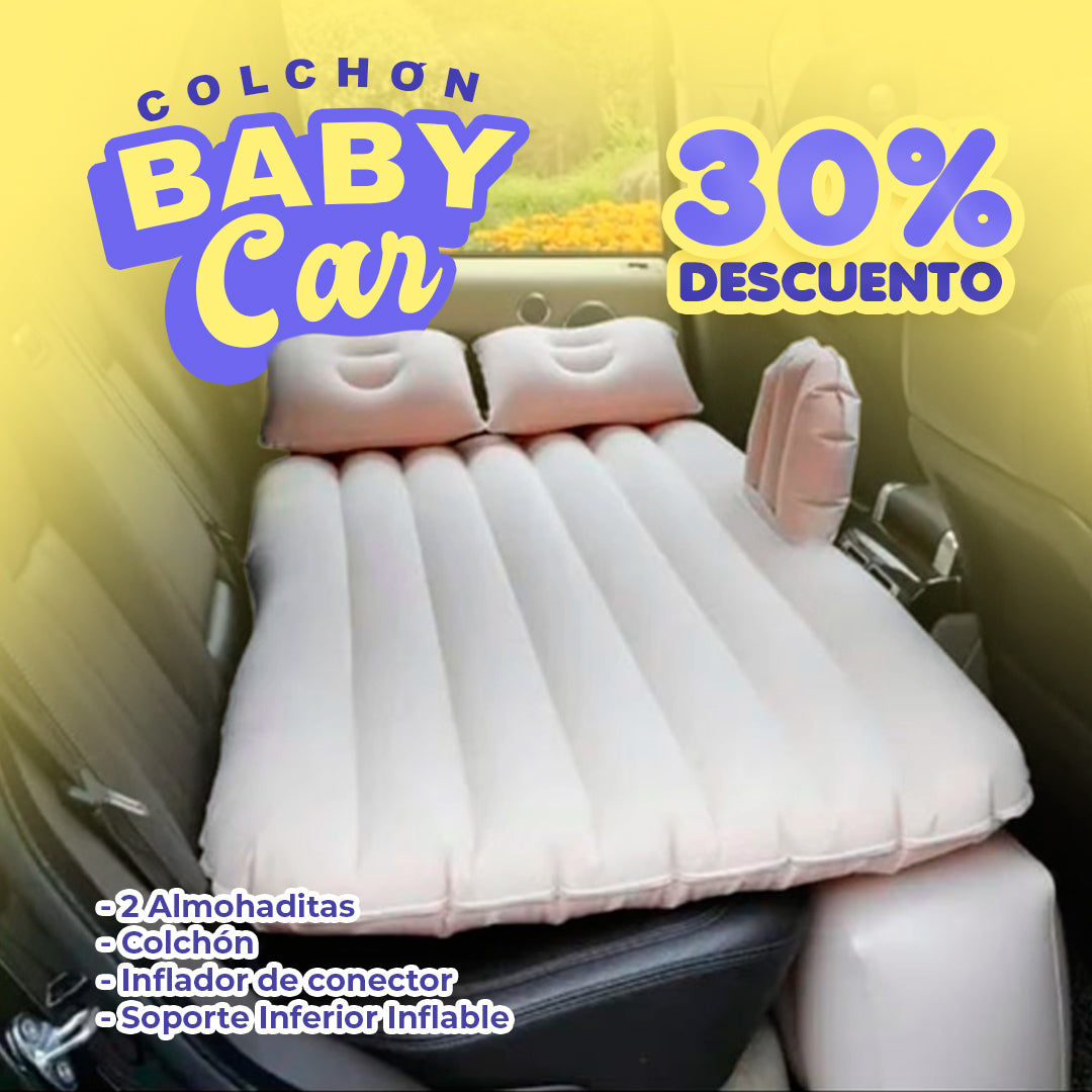COLCHONES PARA BEBÉS Y COCHE | Colchón inflable para coche