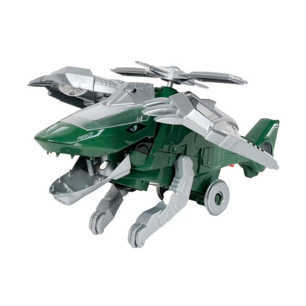 DINO-COPTERO 🚁 | Robot helicóptero Transformers