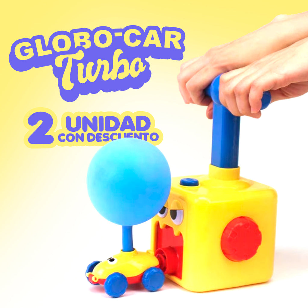 GLOBO-CAR TURBO 🚗🎈 | Lanzador de carro