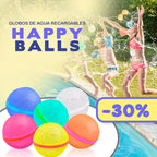 HAPPY BALLS | Divetidos Globos de Agua Recargables 🎈 [2 PACKS x 8 Unds]