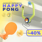HAPPY-PONG | Juego de ping pong y raquetas portable para niños