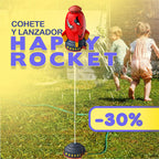 COHETE FELIZ 🚀 | Cohete con Lanzador (Rociador de Agua)