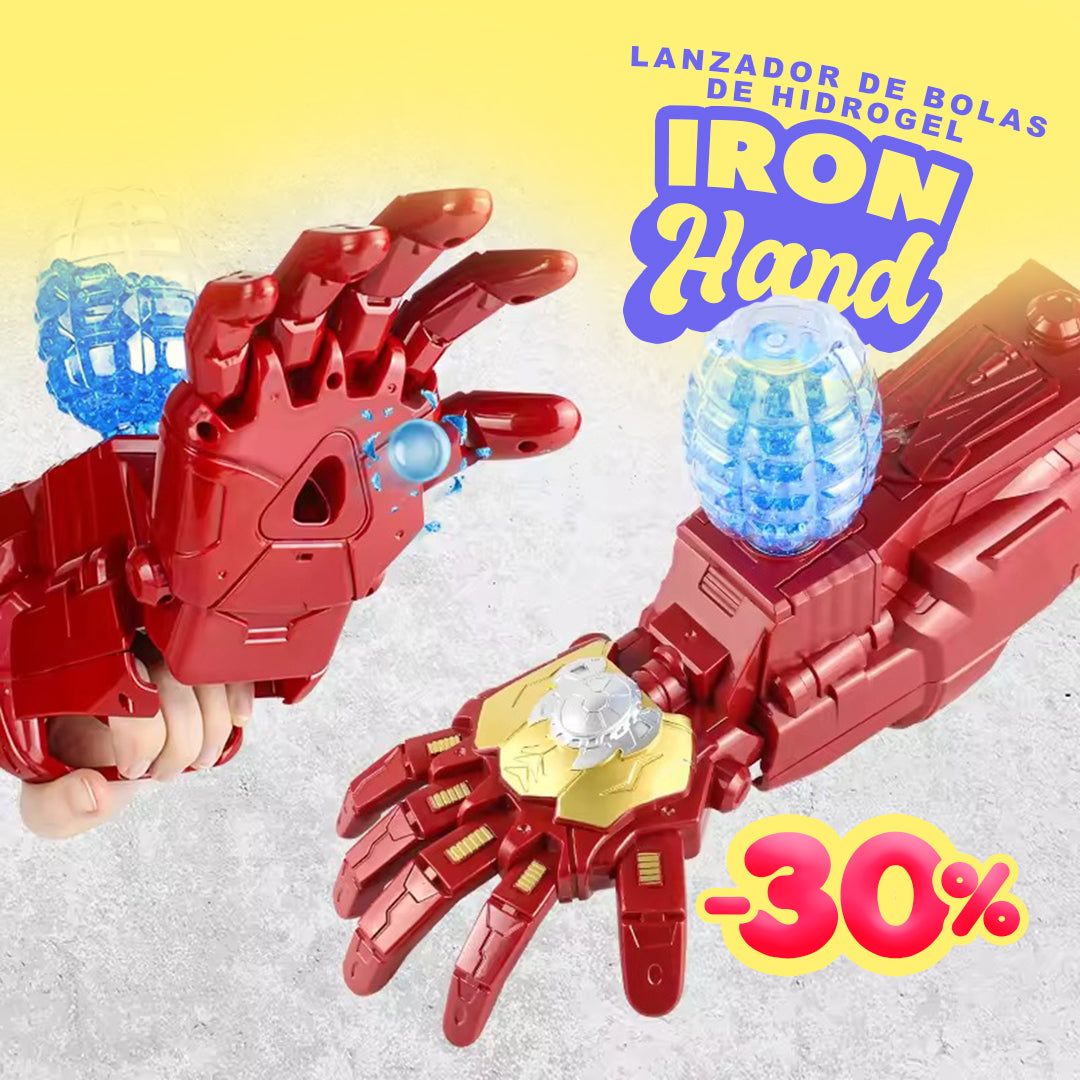 MÃO DE FERRO 🦾 | Guante Lanzador Hidrogel