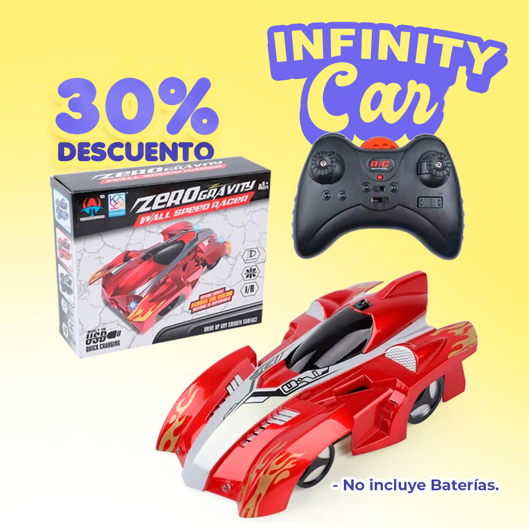 Infinity-Car | Carro Control Remoto y Sube Paredes