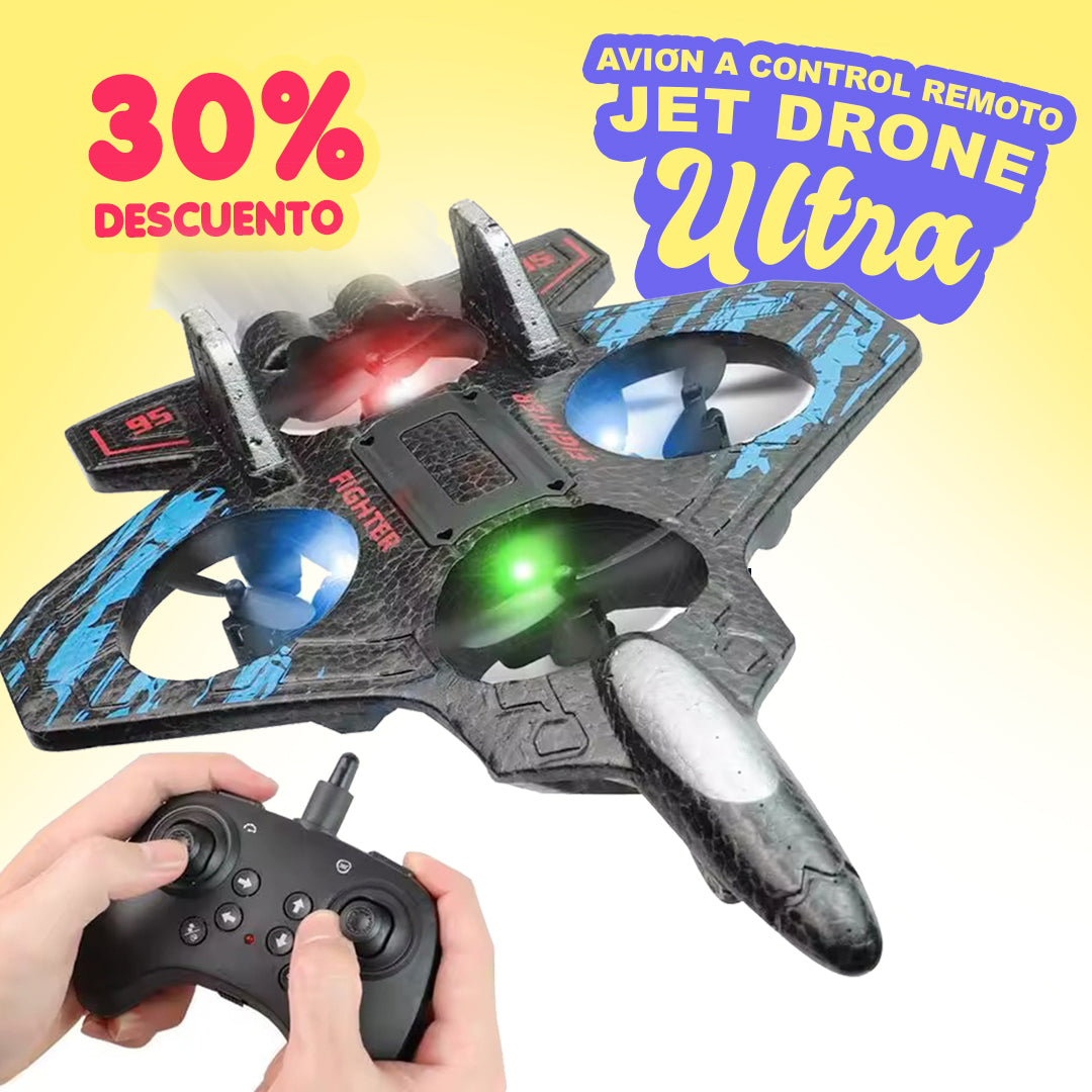 JET DRON ULTRA ✈️ | Avion 360 com comando