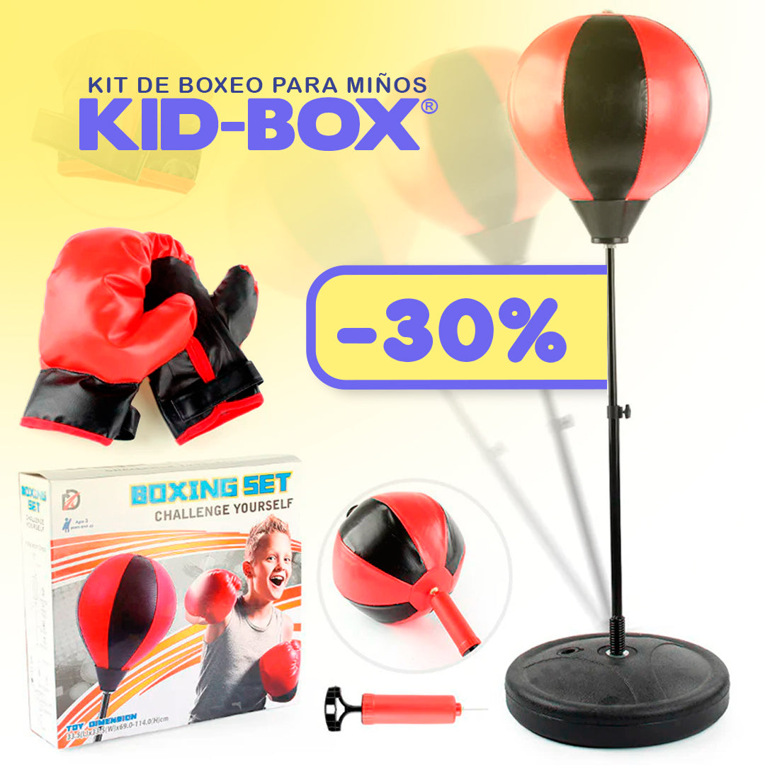 KID-BOX® | Kit de Boxeo para Crianças 🥊👧🏻👦🏻