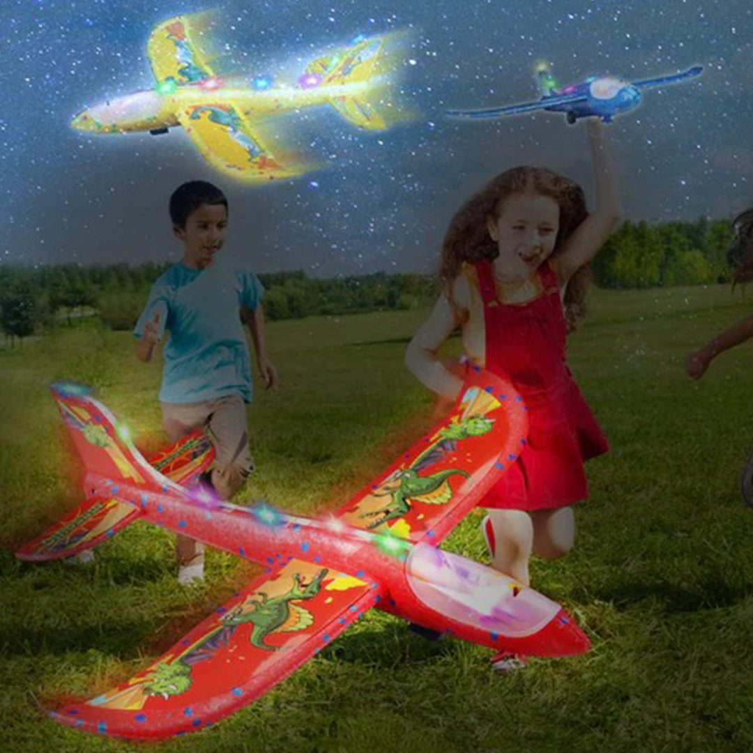 LANZAVIÕES | Pistola de lançamento de aviões com luz led