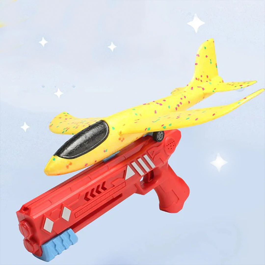 LANZAVIÕES | Pistola de lançamento de aviões com luz led