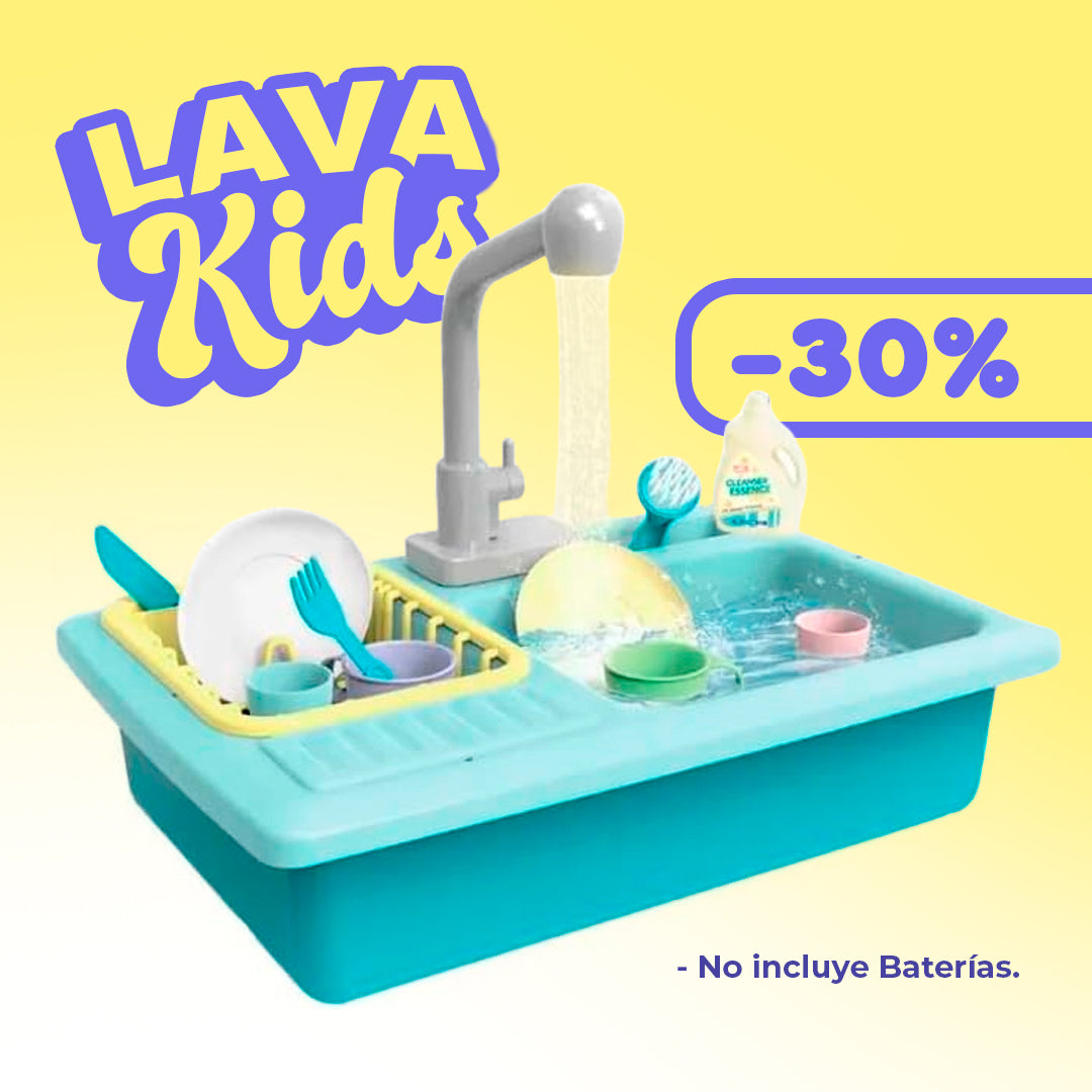 LAVA-KIDS | Lava-platos interativo para crianças