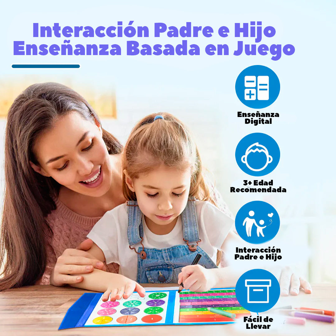 MAG-BOOK™ 🧲📗 | Livro Magnético para Aprender Matemática Muy Muy Fácil