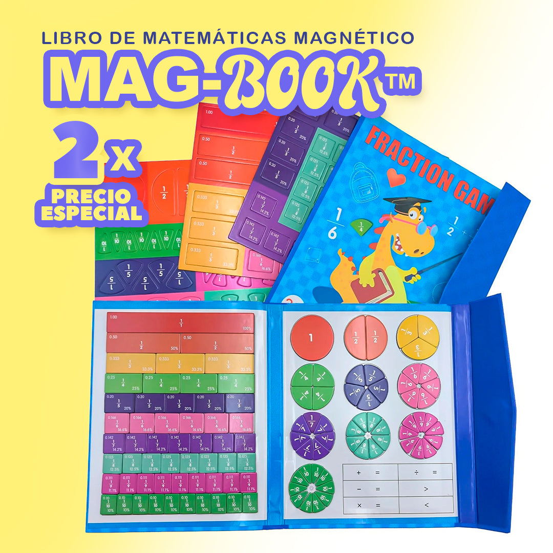 MAG-BOOK™ 🧲📗 | Livro Magnético para Aprender Matemática Muy Muy Fácil