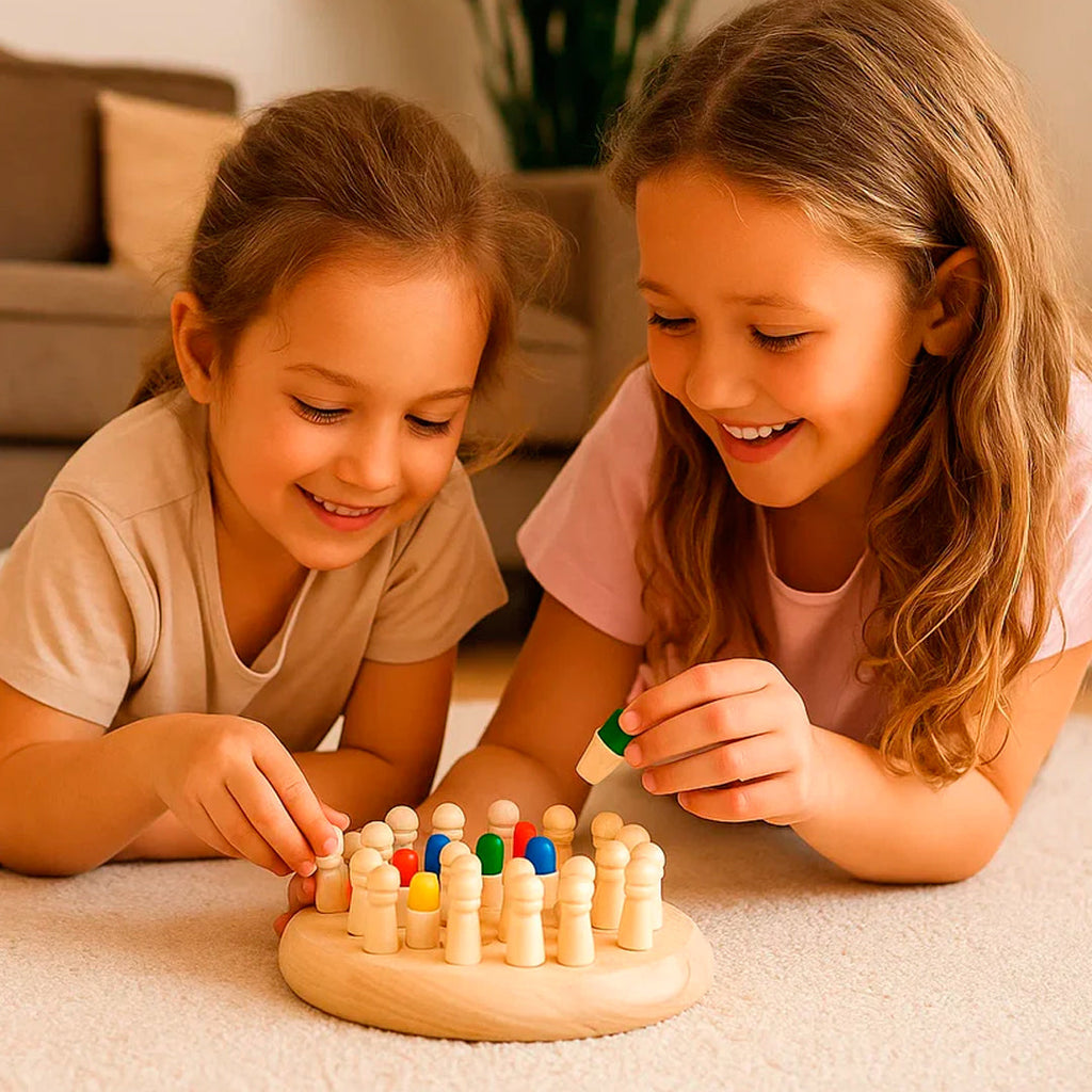 JOGO DE MEMÓRIA XADREZ MONTESSORI