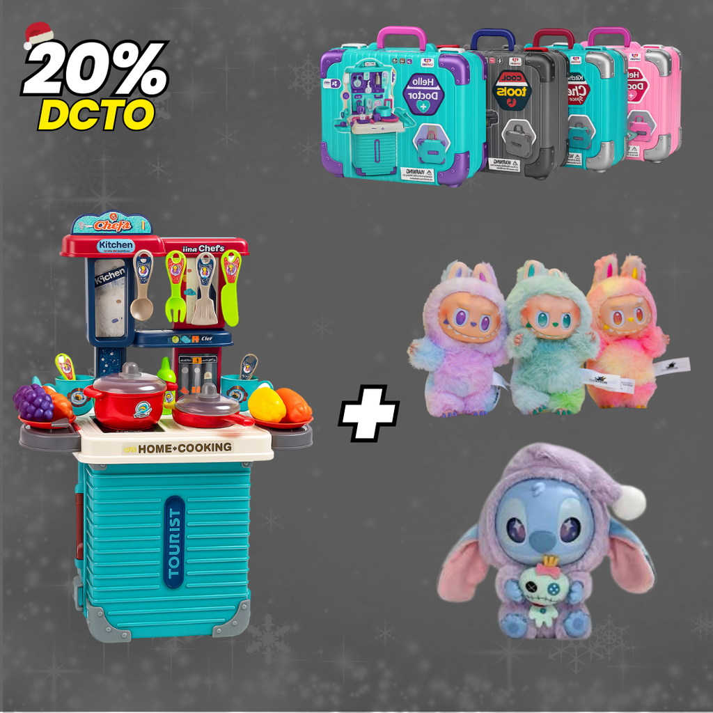 MINIGÉNIOS KITS® + 2 LABUBU DE OBSEQUIO