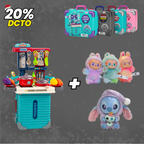 MINIGENIOS KITS®  + 2 LABUBU DE OBSEQUIO