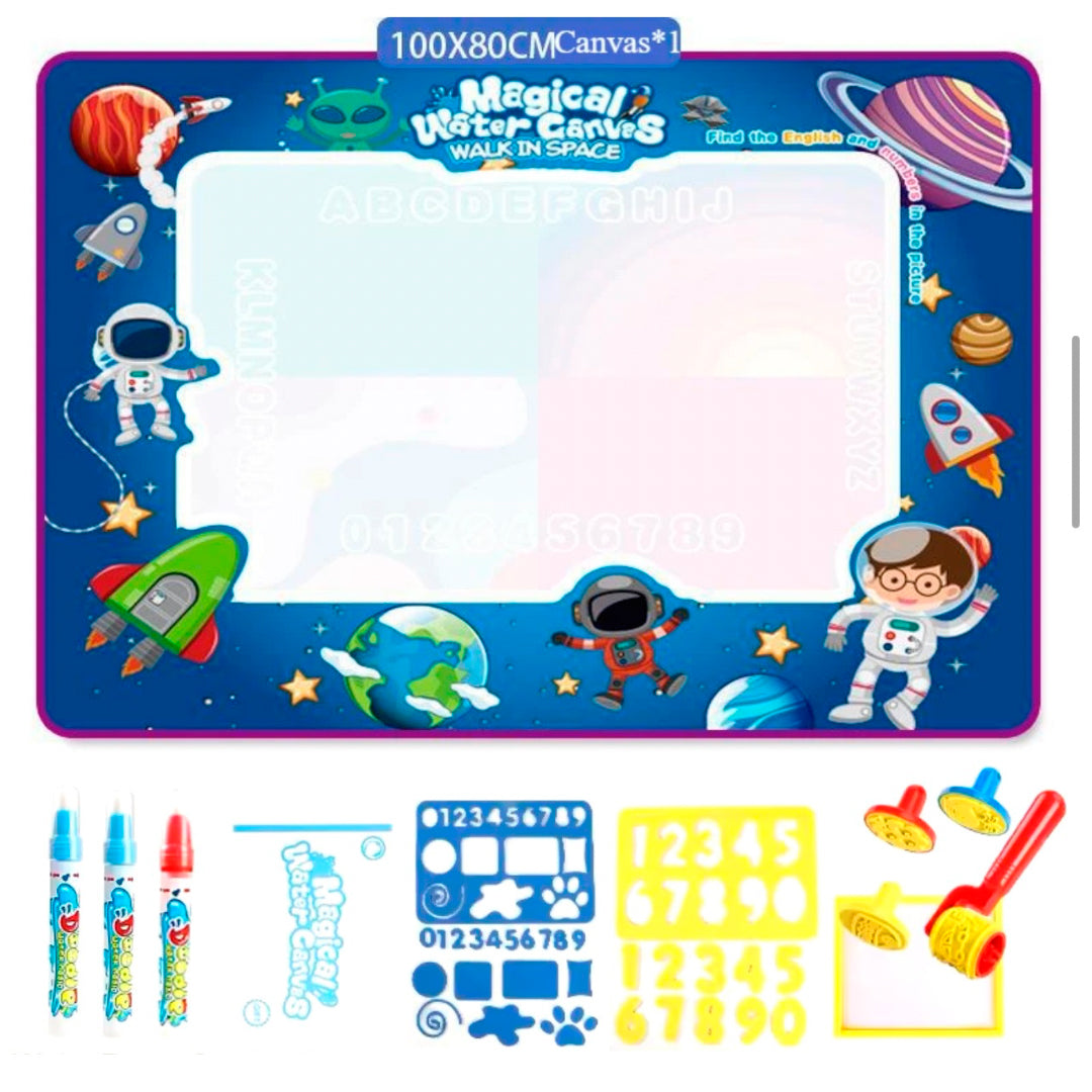 TAPETE MÁGICO | Dibujos com Água como por Arte de Magia