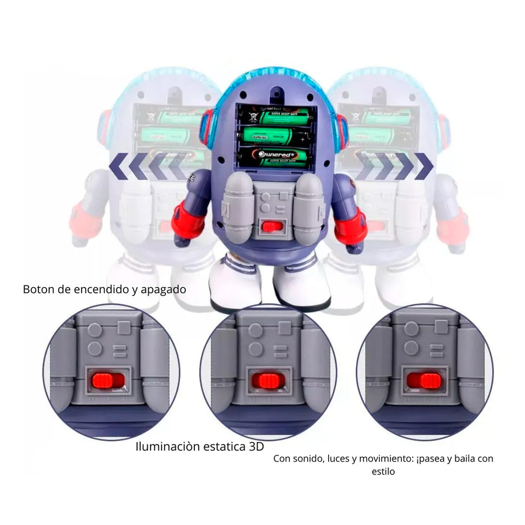 PATO-NAUTA BAILARIN |🧑🏼‍🚀 Pato Robot Bailarín 🦆