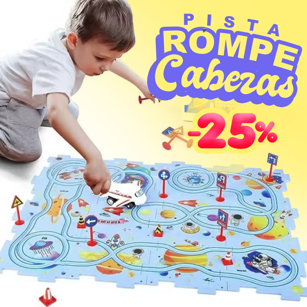 PISTA ROMPECABEZAS 🧩 | Jogo educativo de puzzles e circuitos para crianças