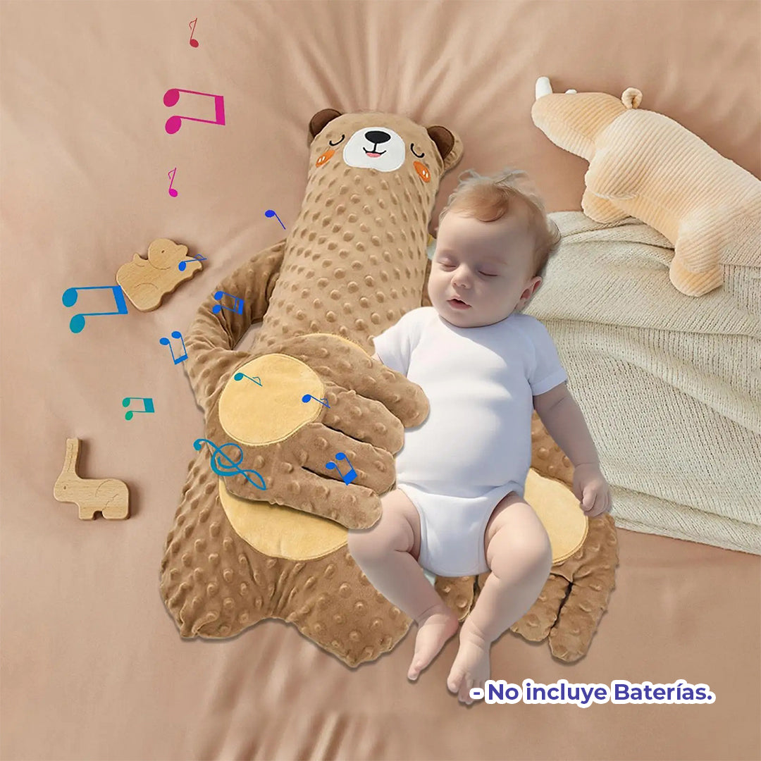 Peluche Arrullador 🐻| Muñeco para Dormir com Palmaditas