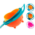 Plato Antiderrame 360° | Plato Giratorio Antiderrames Para Niños