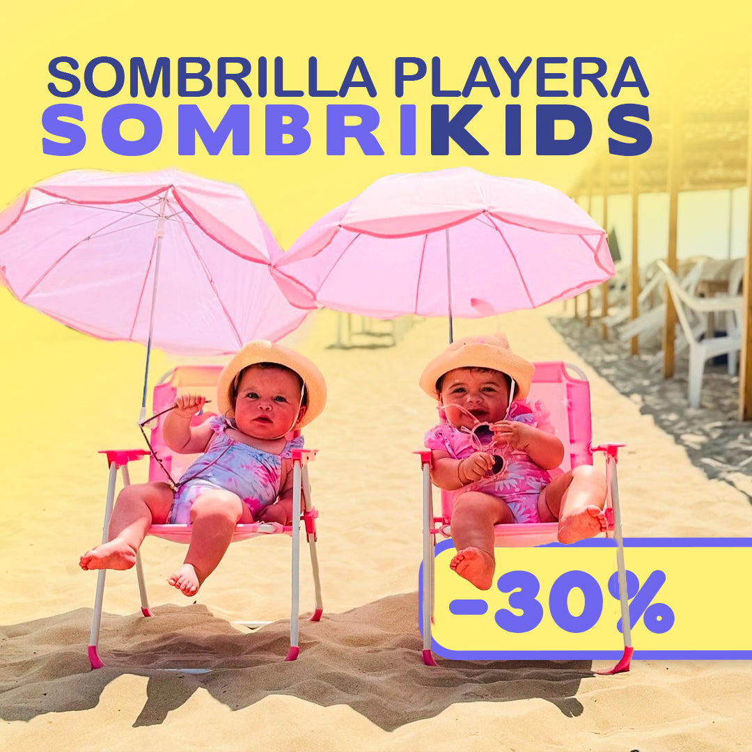 SOMBRI-KIDS ☀🏖 | Silla Playera com sombrilla incluída