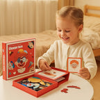 Pädagogisches Gesichtsausdruck Lern Puzzle für Kinder